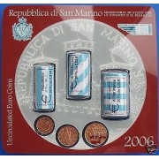 Monedas Euros San Marino Cartera 2006 (1 cts., 2 cts., 5cts.)