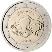 España 2015 2 € euros conmemorativos UNESCO Cueva de Altamira
