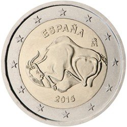 España 2015 2 € euros conmemorativos UNESCO Cueva de Altamira España 2015 2 € euros conmemorativos UNESCO Cueva de Altamira