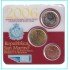 San Marino 2006 Cartera Euros 3 valores ( 1€, 0.50cts y 5 cts )