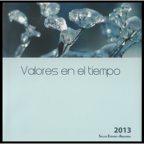 Libro Album Oficial de Sellos España y Andorra Año Completo 2013