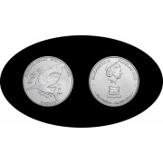 Tokealu 2015 1 onza 5$ Tiburón  Plata Proof