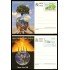 España Spain Entero Postal ( tarjeta ) 180/81 2009 Valores Cívicos Cambio climático