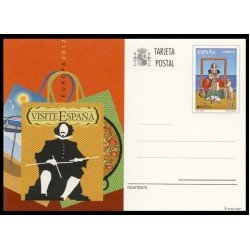 España Spain Entero Postal ( tarjeta ) 190 2012 Europa Visite España Velazquez
