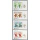TEM Corea del Sur South Korea Nº 1338/41 + HB 408/01 1988 JJOO Seúl MNH TEM Corea del Sur South Korea Nº 1338/41 + HB 408/01 1988 JJOO Seúl MNH