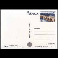 España Tarjetas del Correo y de Iniciativa Privada 91 2013 Arquitectura postal Puente Romano Badajoz España Tarjetas del Correo y de Iniciativa Privada 91 2013 Arquitectura postal Puente Romano Badajoz