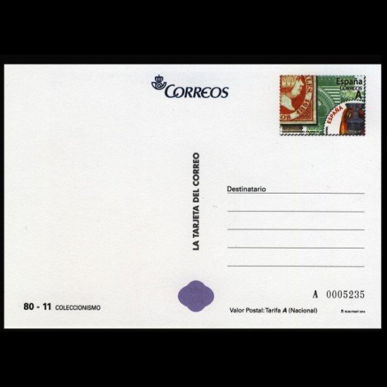 España Tarjetas del Correo y de Iniciativa Privada 95 2014 Coleccionismo Fesofi España Tarjetas del Correo y de Iniciativa Privada 95 2014 Coleccionismo Fesofi