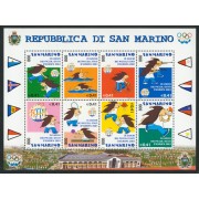TEN  San Marino  Nº 1958/65  HB  2001   MNH