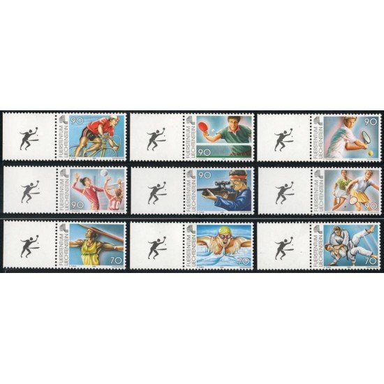 TEN Liechtenstein Nº 1144/52 MNH TEN Liechtenstein Nº 1144/52 MNH
