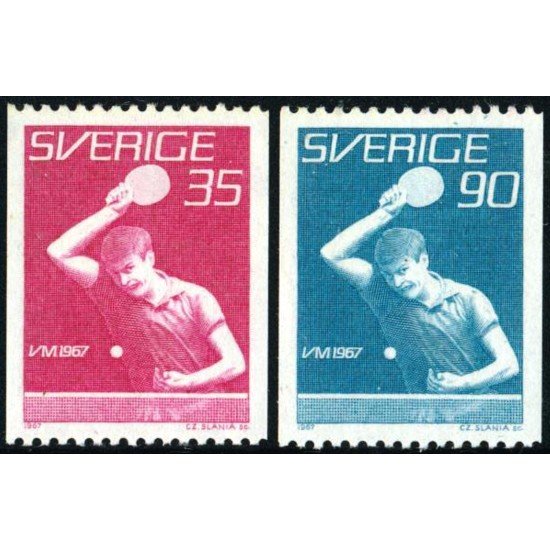 TEN Suecia Sweden Nº 561/62 1967 MNH TEN Suecia Sweden Nº 561/62 1967 MNH