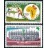 TEN  Benín  Nº 386/87   1976 deportes tenis de mesa  MNH
