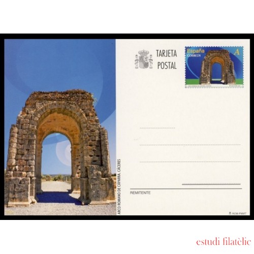 España Spain Entero Postal ( tarjeta ) 192 2013 Arcos y puertas monumentales 