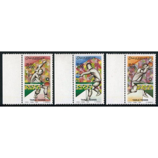 TEN Somalia 735/37 2000 MNH TEN Somalia 735/37 2000 MNH