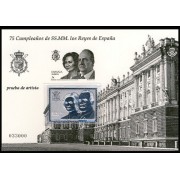España Spain Prueba de lujo 114 2013 75 Cumpleaños de SS.MM. Reyes de España España Spain Prueba de lujo 114 2013 75 Cumpleaños de SS.MM. Reyes de España