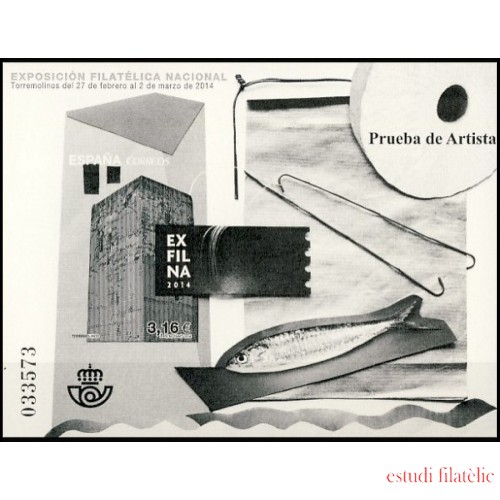 España Spain Prueba de lujo 115 2014 Exfilna 2014 Torremolinos