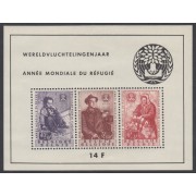 Bélgica HB 32 Año Mundial del Refugiado MNH