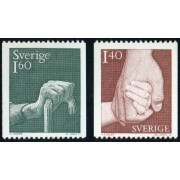MED/VAR2  Suecia Sweden Nº 1085/86  1980  MNH