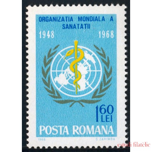MED Rumanía  Romania  Nº 2378  1968  MNH