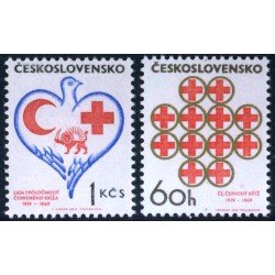 MED Checoslovaquia Czechoslovakia Nº 1698/99 1969 MNH MED Checoslovaquia Czechoslovakia Nº 1698/99 1969 MNH