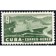 MED Cuba A- 105 1954 Sanatorio General Batista MNH