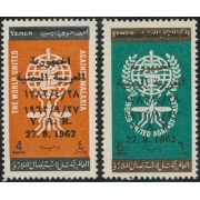 MED  Yemen 40/41  1962  MNH