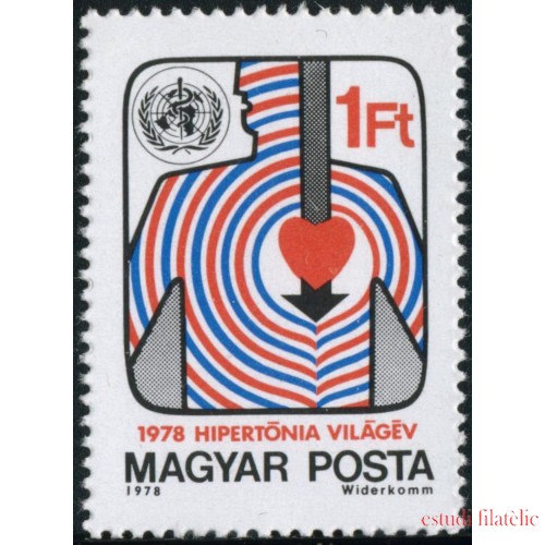 MED Hungría Hungary  Nº 2622  1978   MNH