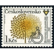 MED  Checoslovaquía  Czechoslovakia  Nº 2422   1981   MNH