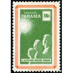 MED Panama 327 1959 X Aniversario de los Derechos Humanos MNH MED Panama 327 1959 X Aniversario de los Derechos Humanos MNH