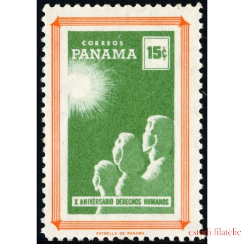 MED Panama 327 1959 X Aniversario de los Derechos Humanos MNH