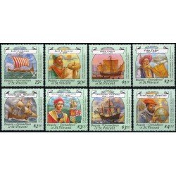 COL Bequia 254/61 1988 colon descubrimiento MNH COL Bequia 254/61 1988 colon descubrimiento MNH