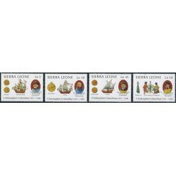 COL Sierra Leona Sierra Leone Nº 839/42 1987 MNH COL Sierra Leona Sierra Leone Nº 839/42 1987 MNH