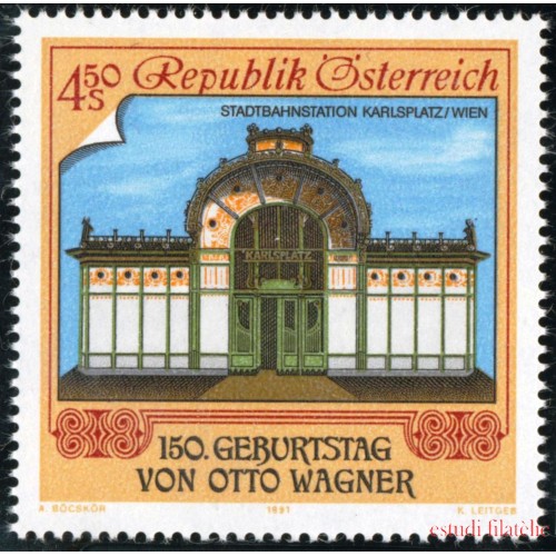 VAR1  Öesterreich Austria  Nº 1864  1991  MNH