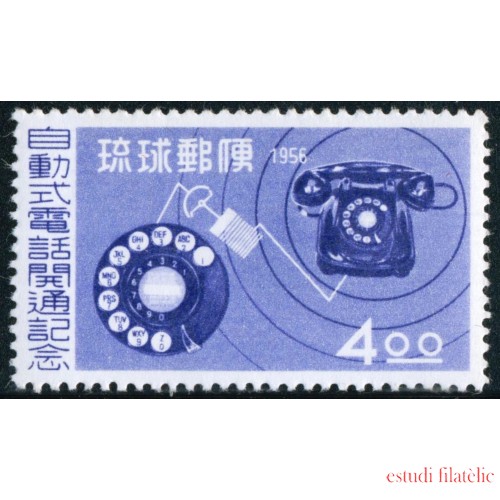 VAR1 Ryukyus 40 1956 MNH