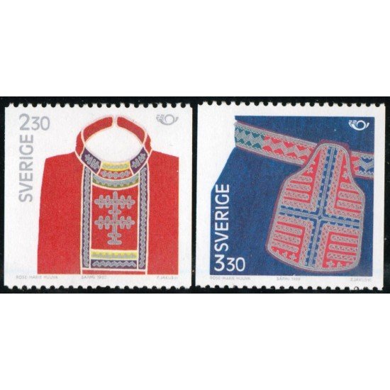 VAR1 Suecia Sweden 1516/17 1989 Nórdico 89 Costumbres y tradiciones de los países nórdicos MNH VAR1 Suecia Sweden 1516/17 1989 Nórdico 89 Costumbres y tradiciones de los países nórdicos MNH