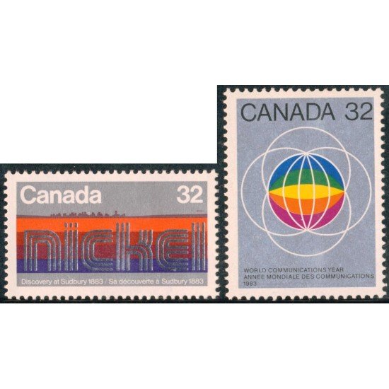 VAR1 Canadá 830/31 1983 MNH VAR1 Canadá 830/31 1983 MNH