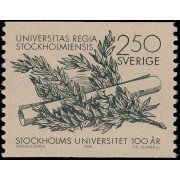 Suecia Sweden 1004 1978 Centenario de la Universidad de Estocolmo MNH