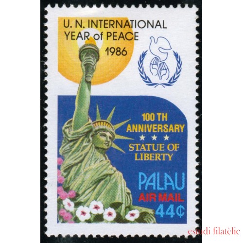 VAR1  Palau  A 17 1986 MNH