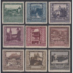 Österreich Austria 304/12 1923 Pueblos Villes MH Österreich Austria 304/12 1923 Pueblos Villes MH