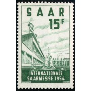 VAR1 Sarre Saar 327 1954 MNH