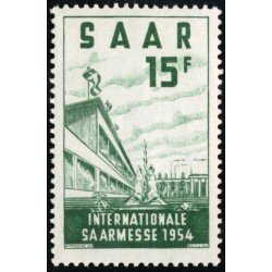 VAR1 Sarre Saar 327 1954 MNH VAR1 Sarre Saar 327 1954 MNH