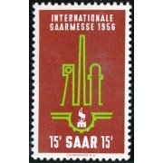 VAR1 Sarre Saar 350 1956 MNH