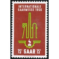 VAR1 Sarre Saar 350 1956 MNH VAR1 Sarre Saar 350 1956 MNH