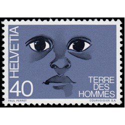 VAR1 Suiza Switzerland 932 1973 Número publicitario Programa de ayuda a la infancia “Terre des Hommes” MNH VAR1 Suiza Switzerland 932 1973 Número publicitario Programa de ayuda a la infancia “Terre des Hommes” MNH