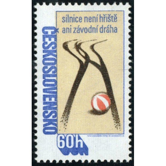 VAR1 Checoslovaquia Czechoslovakia Nº 2263 MNH VAR1 Checoslovaquia Czechoslovakia Nº 2263 MNH