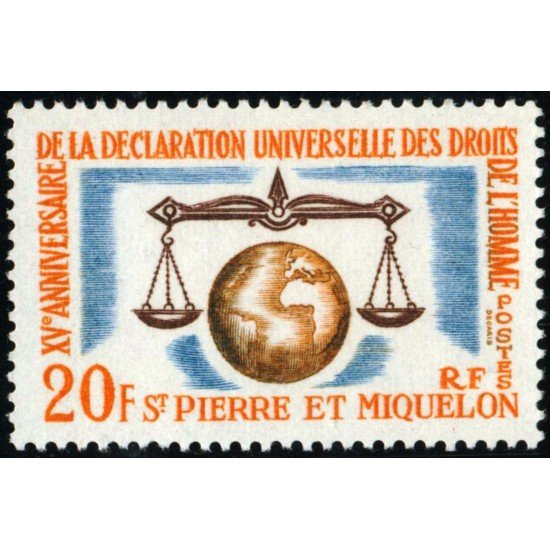 VAR1 San Pedro y Miguelón Saint Pierre et Miquelon Nº 384 MNH VAR1 San Pedro y Miguelón Saint Pierre et Miquelon Nº 384 MNH