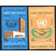 VAR1 Yemen Rep. 113/14 Sin dentar  1964   MNH