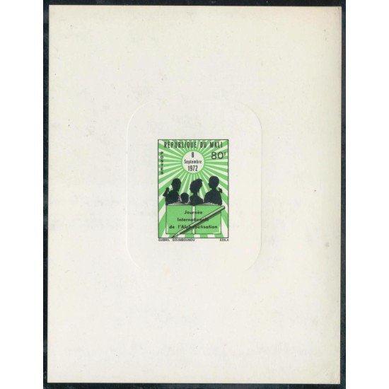 VAR1 Mali 184 Prueba 1972 MNH VAR1 Mali 184 Prueba 1972 MNH