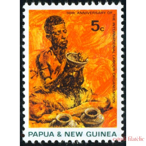VAR1 Papúa y New Guinea  Nº 164  MNH