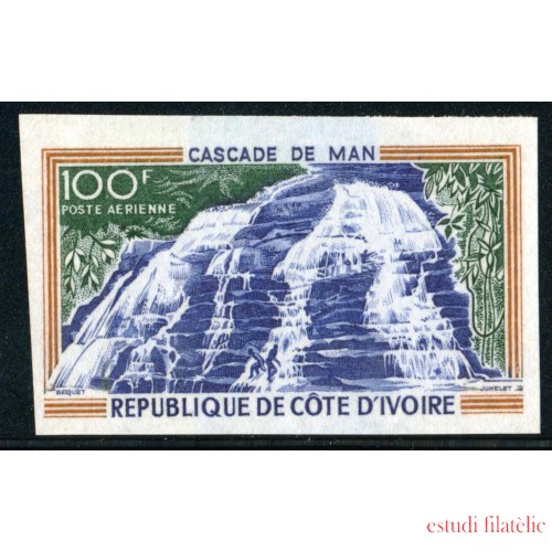 VAR1 Costa de Marfil  Ivory Coast  Nº A 45 Sin dentar   MNH