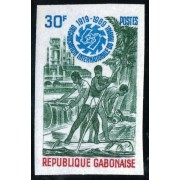 VAR2 Gabón Gabonaise  Nº 251 Sin dentar  1969  MNH